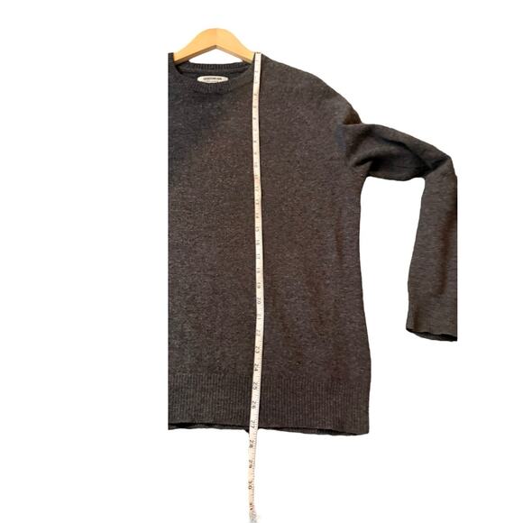 Goodthreads Gray 100% Lambswool Wool Pullover Crew Neck Sweater Men’s Size M - Picture 14 of 16